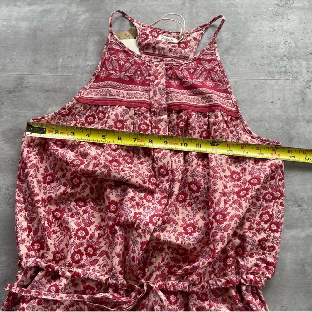 NWT Faherty Adella Jumpsuit, Pink, Size XS - Picture 10 of 12